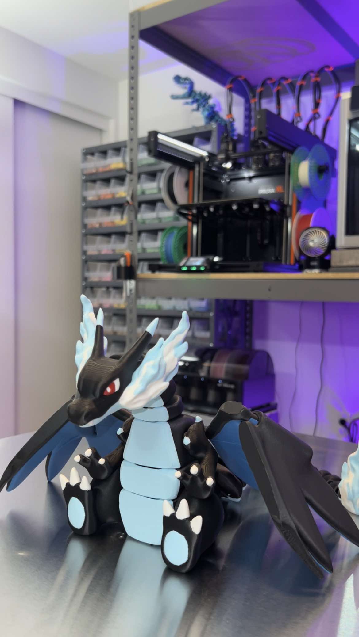 Flexi Mega Charizard X Figurine