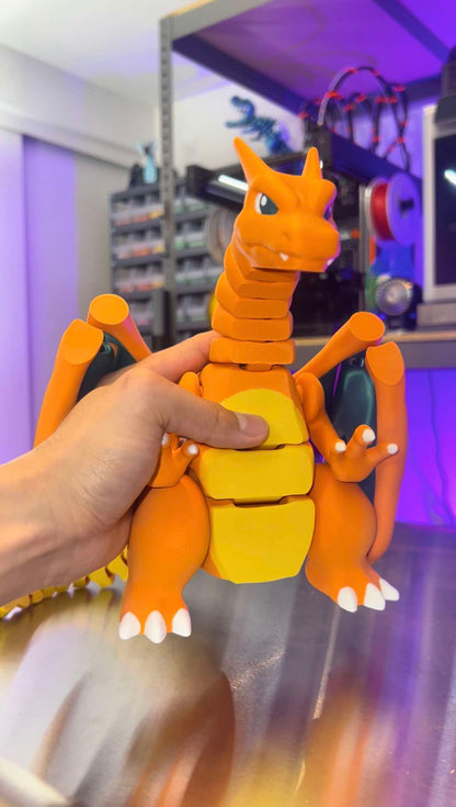 Flexi Charizard Figurine