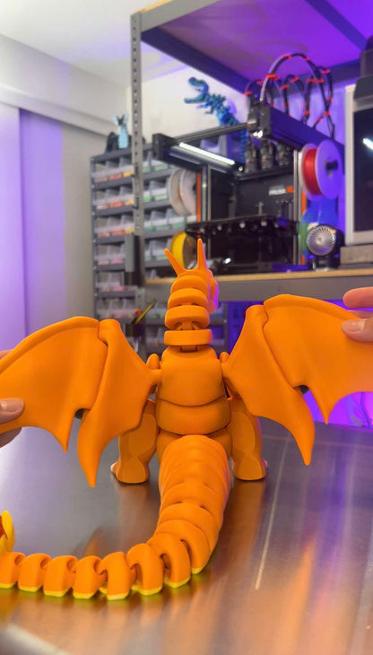 Flexi Charizard Figurine