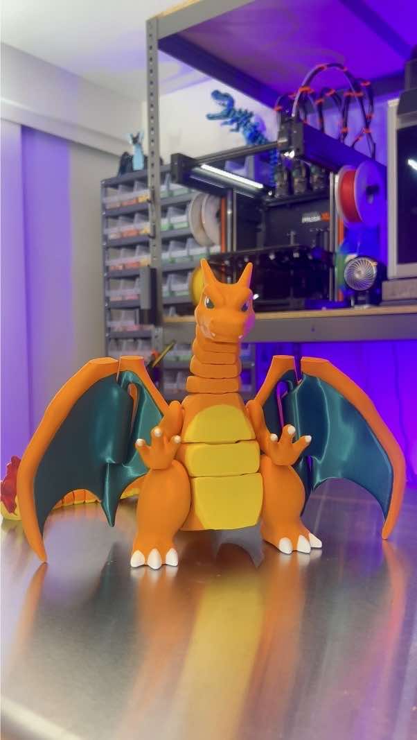 Flexi Charizard Figurine