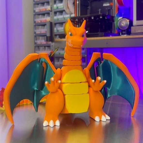 Flexi Charizard Figurine