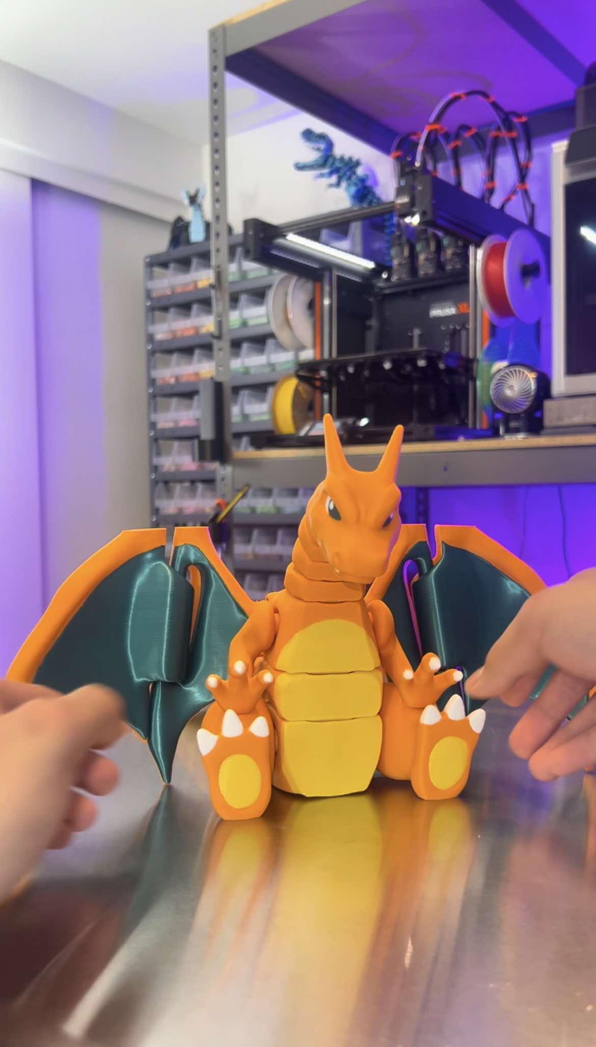 Flexi Charizard Figurine