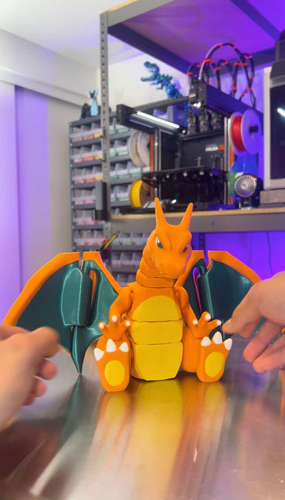 Flexi Charizard Figurine