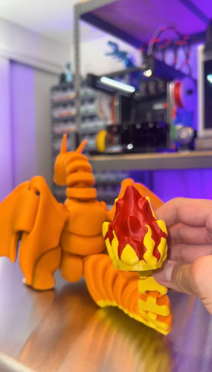 Flexi Charizard Figurine