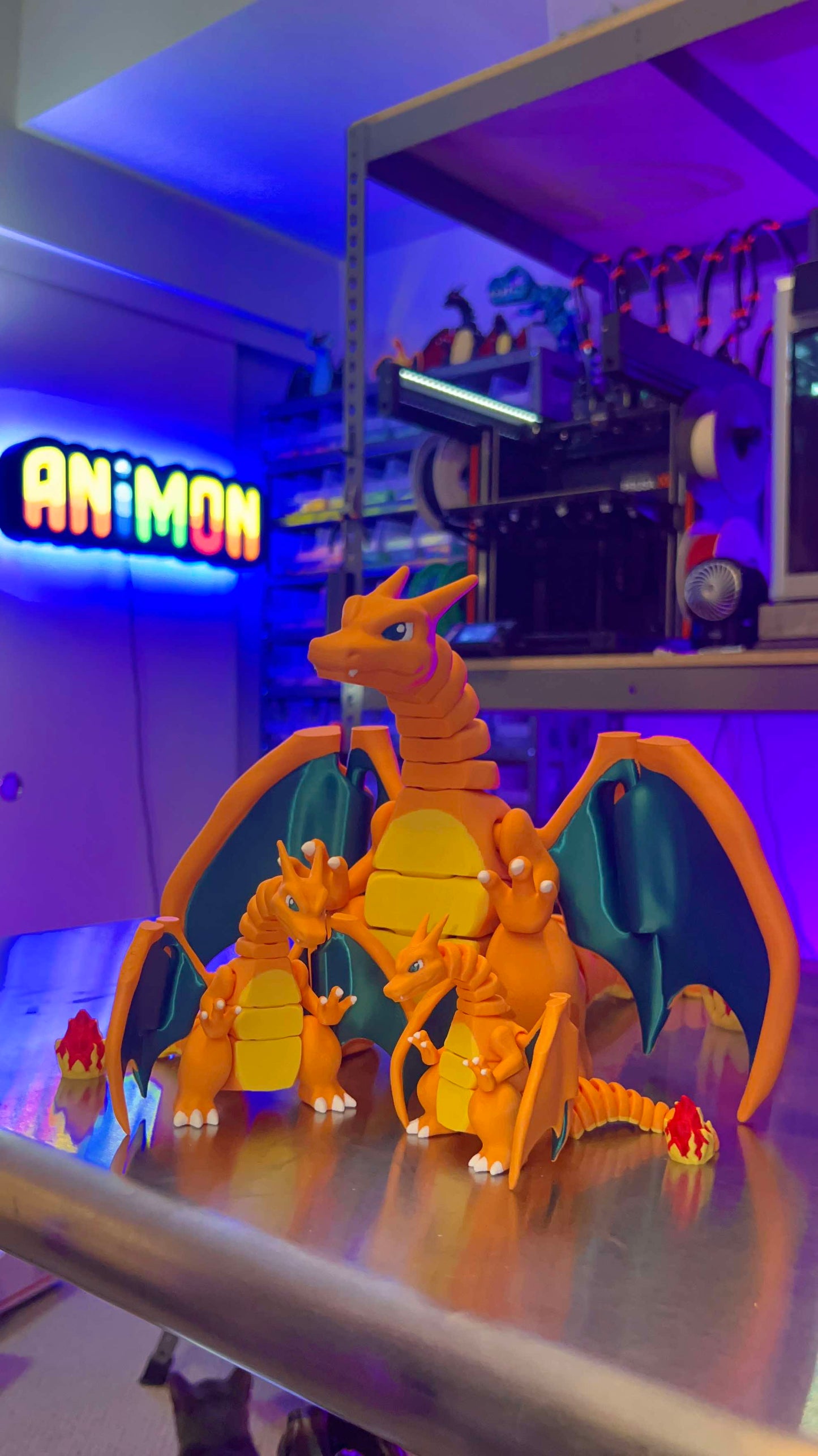 Flexi Charizard Figurine