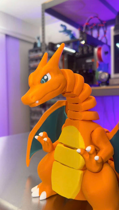 Flexi Charizard Figurine