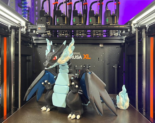 Flexi Mega Charizard X Figurine