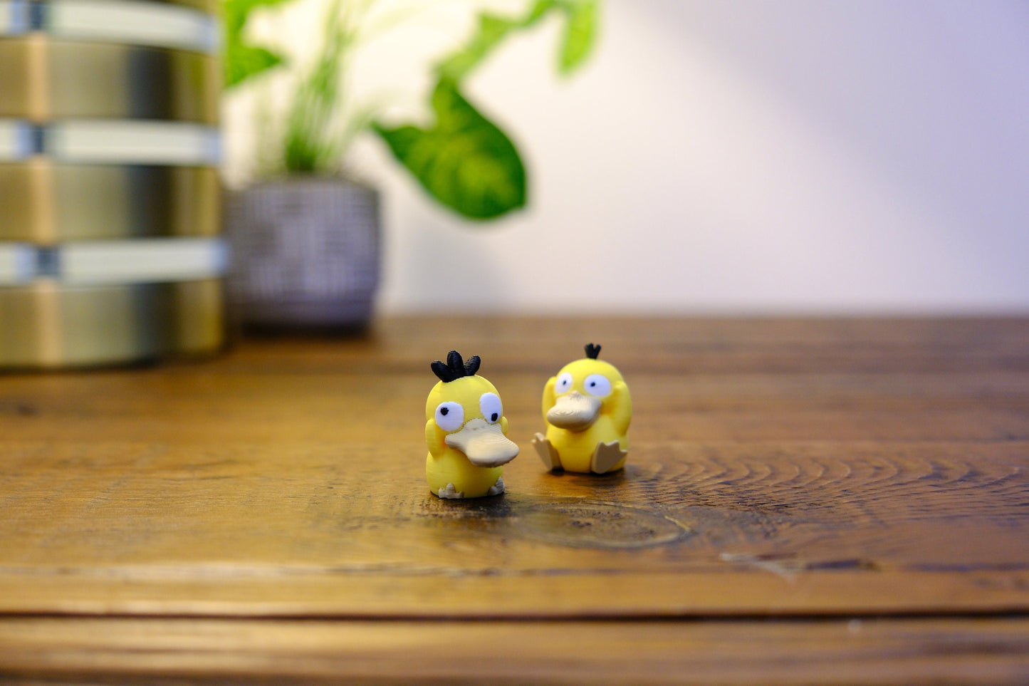 Derpy Psyduck Figurine - Silly Psyduck Figurine