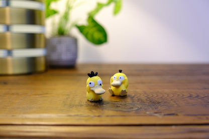 Derpy Psyduck Figurine - Silly Psyduck Figurine