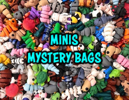 Mini Animals Mystery Bags - Pick a Size, Random Minis